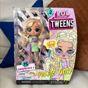 L.O.L. TWEENS Series 2 Goldie Twist 6” Fashion Doll MGA NEW IN BOX *PLEASE READ!